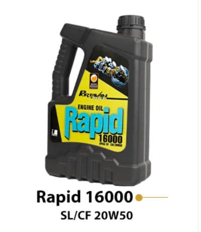 Engine Oil Rapid 16000 20W50 SL/CF