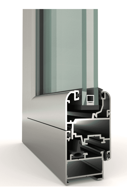 AHS41 System is a non-thermal break window and door system