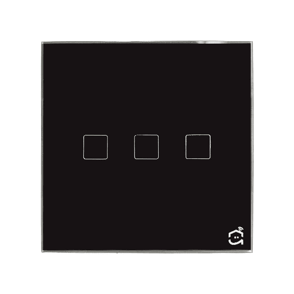 Legacy Smart Triple-Gang Lighting Touch Switch
