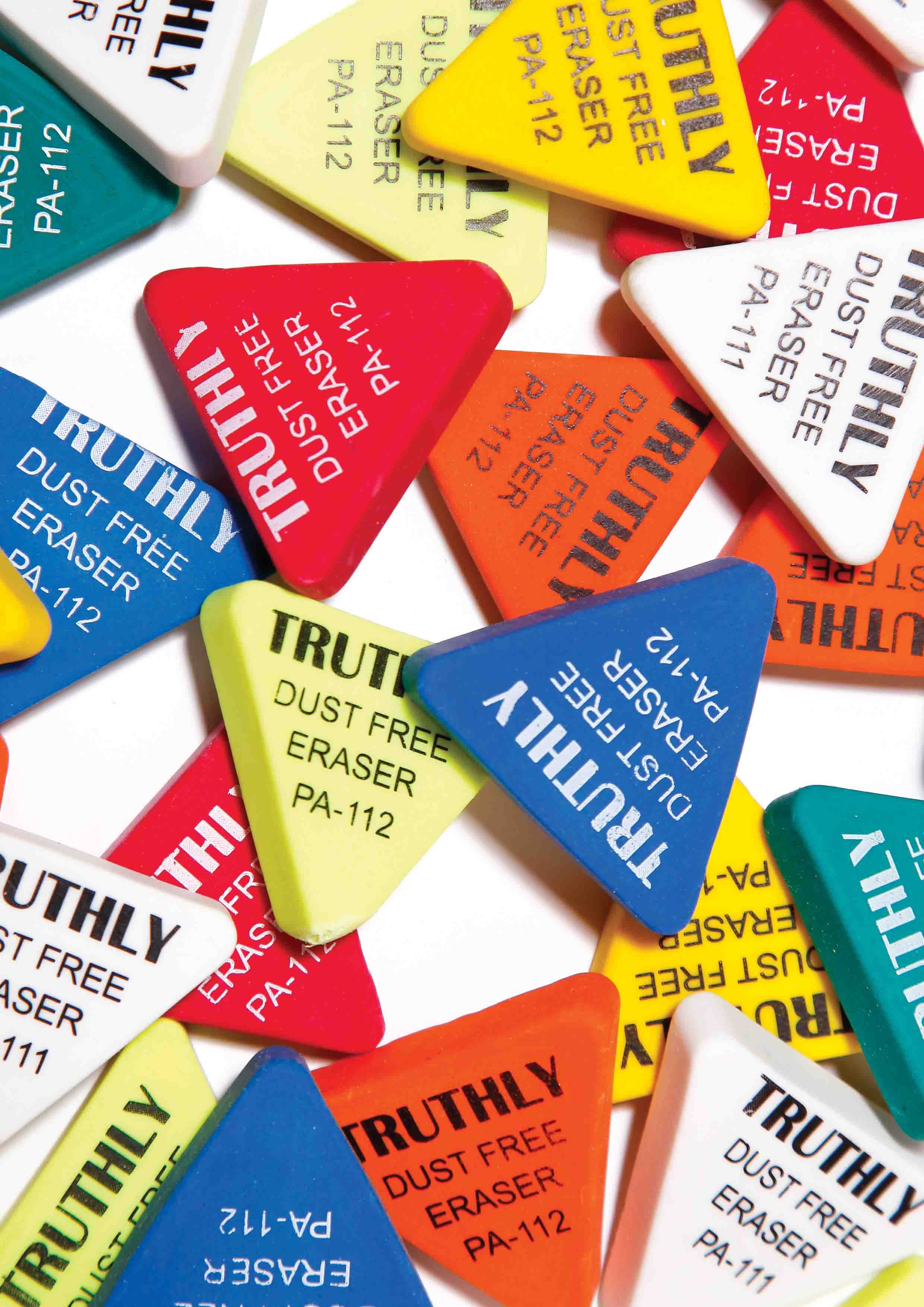 Triangular eraser