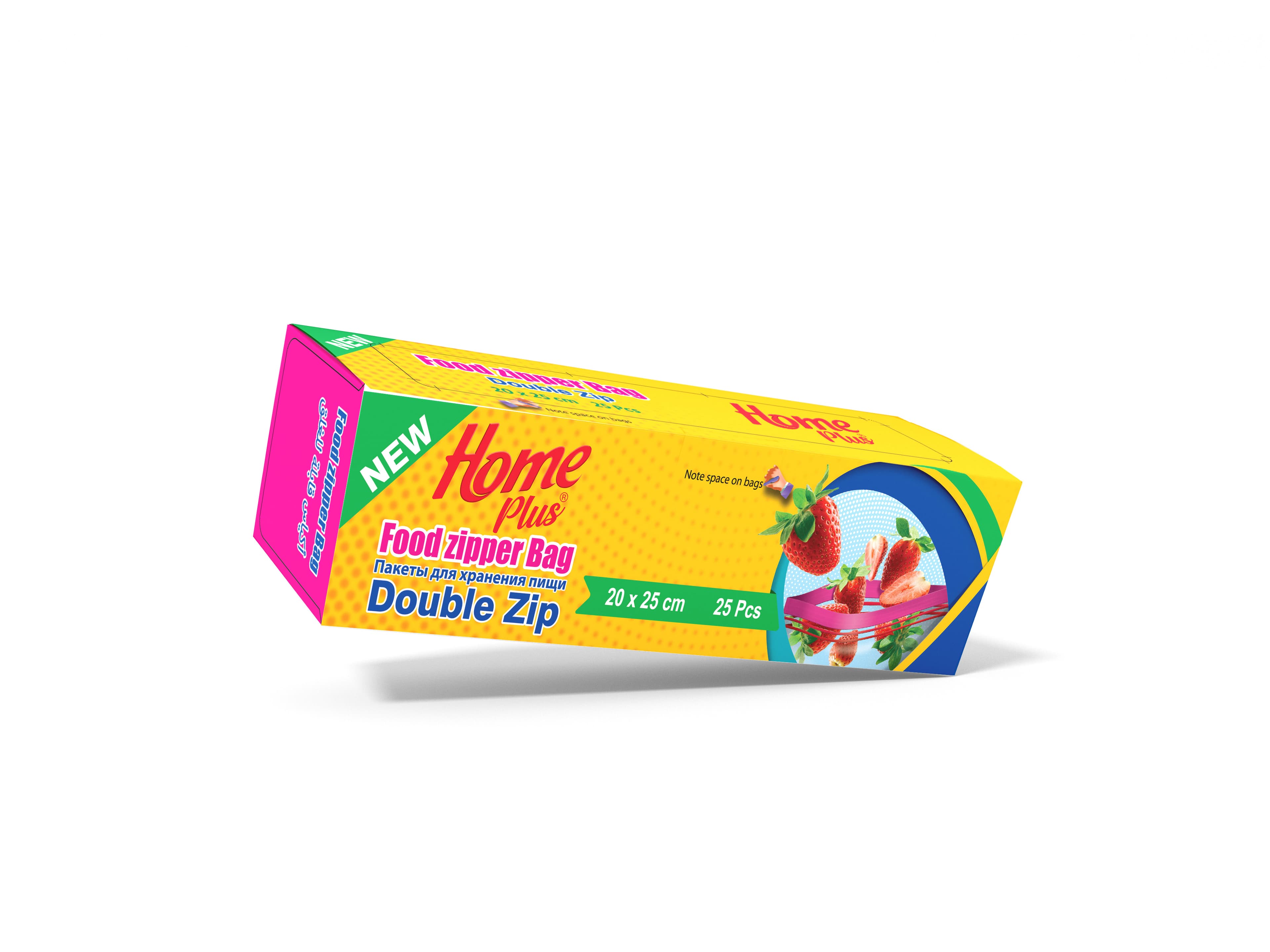 HomePlus Zipper Bag Double lock 