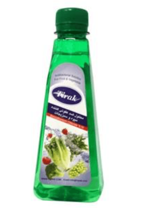 Tirak disinfection of fruits and vegetables