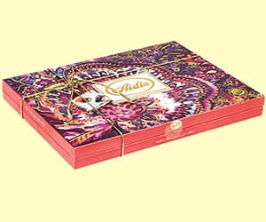 AIDIN Premium Filled Chocolate - Caramel Center & Coffee-Hazelnut Crunch Series