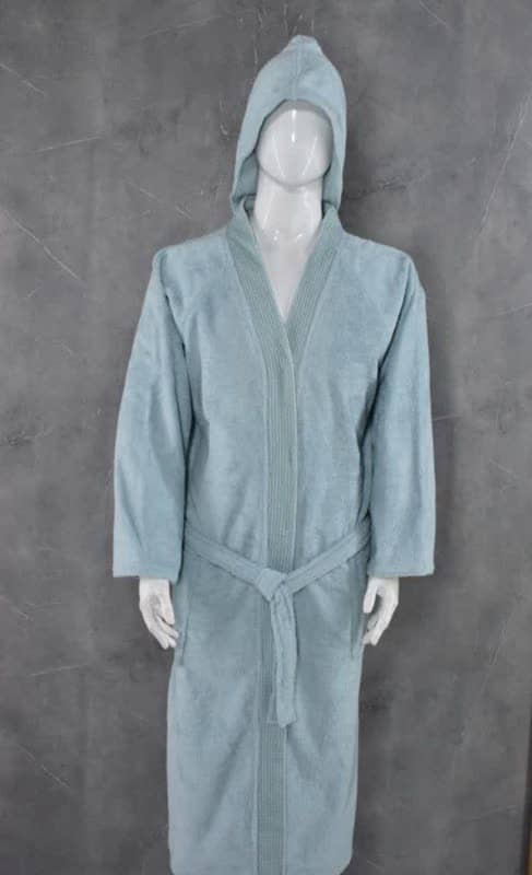 Cotton Terry towel Bathrobe (Non-Velvet)