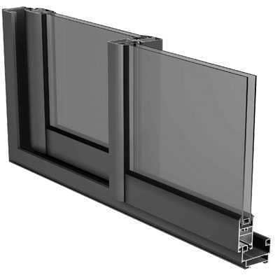 Normal aluminum profile window