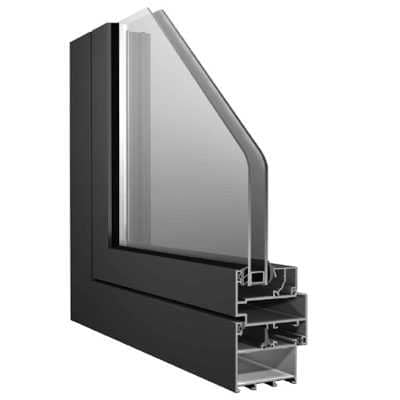 Normal aluminum profile window