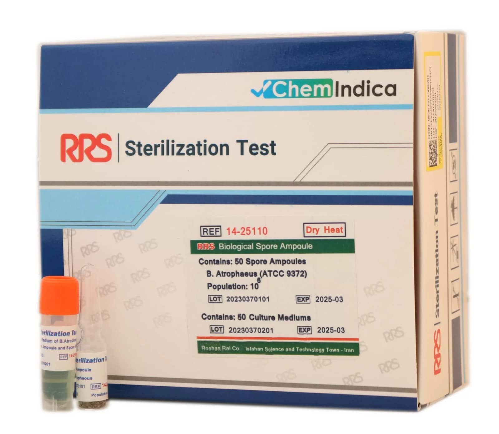 Dry Heat Biological Indicator Ampoules