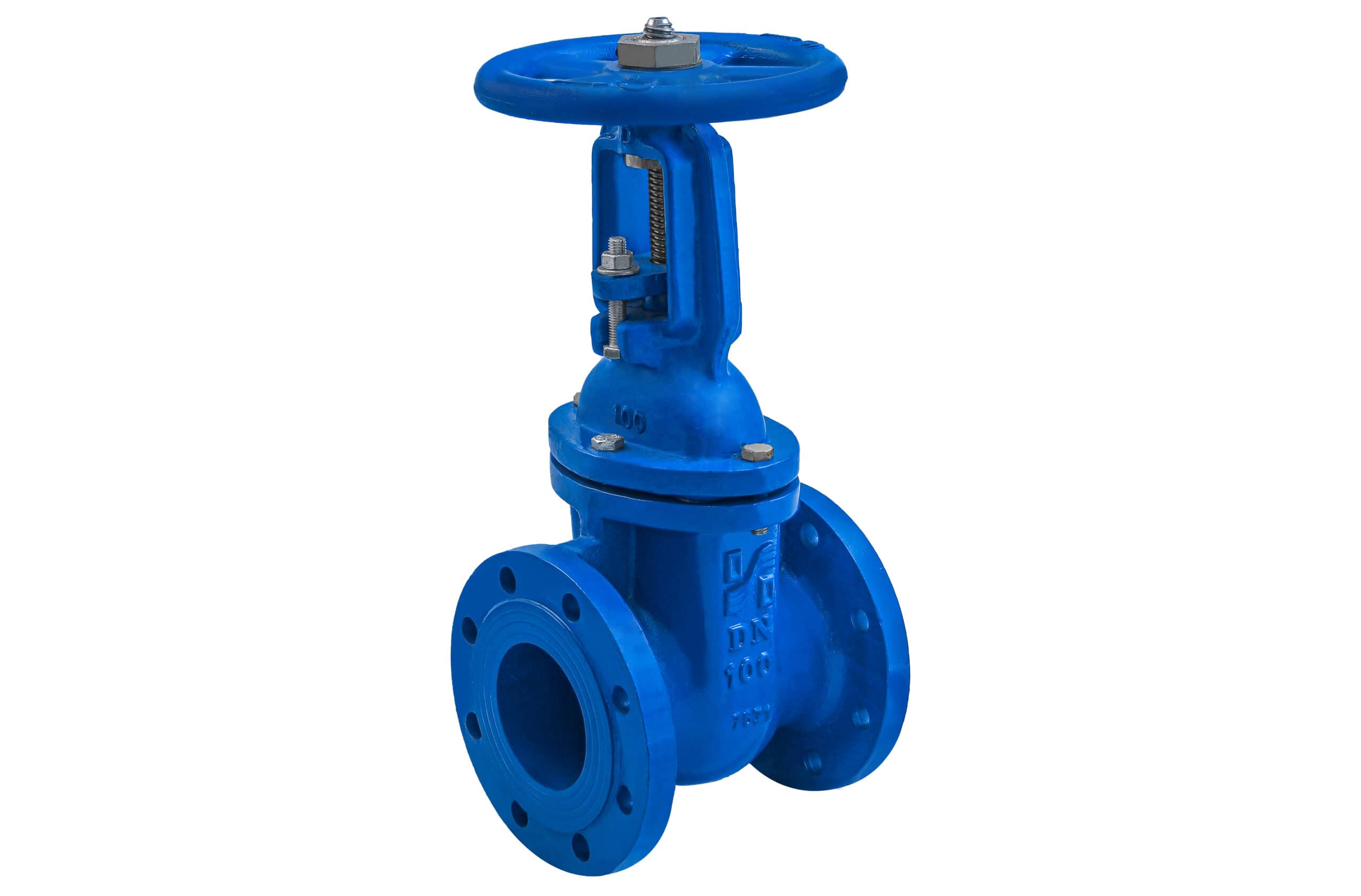 Rising axis sliding gate valve
