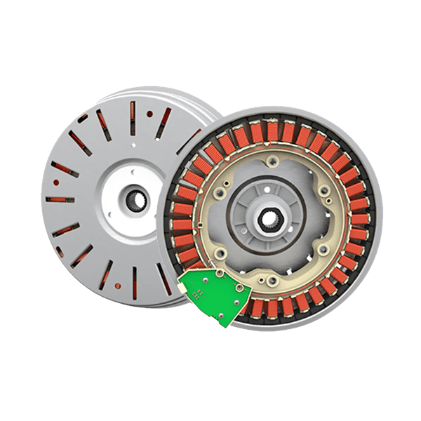 Electromotor direct drive washing machine 500 watt