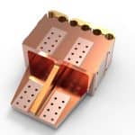 High-Precision Copper-Silver Alloy Electrical Terminal Block for Industrial Power Systems