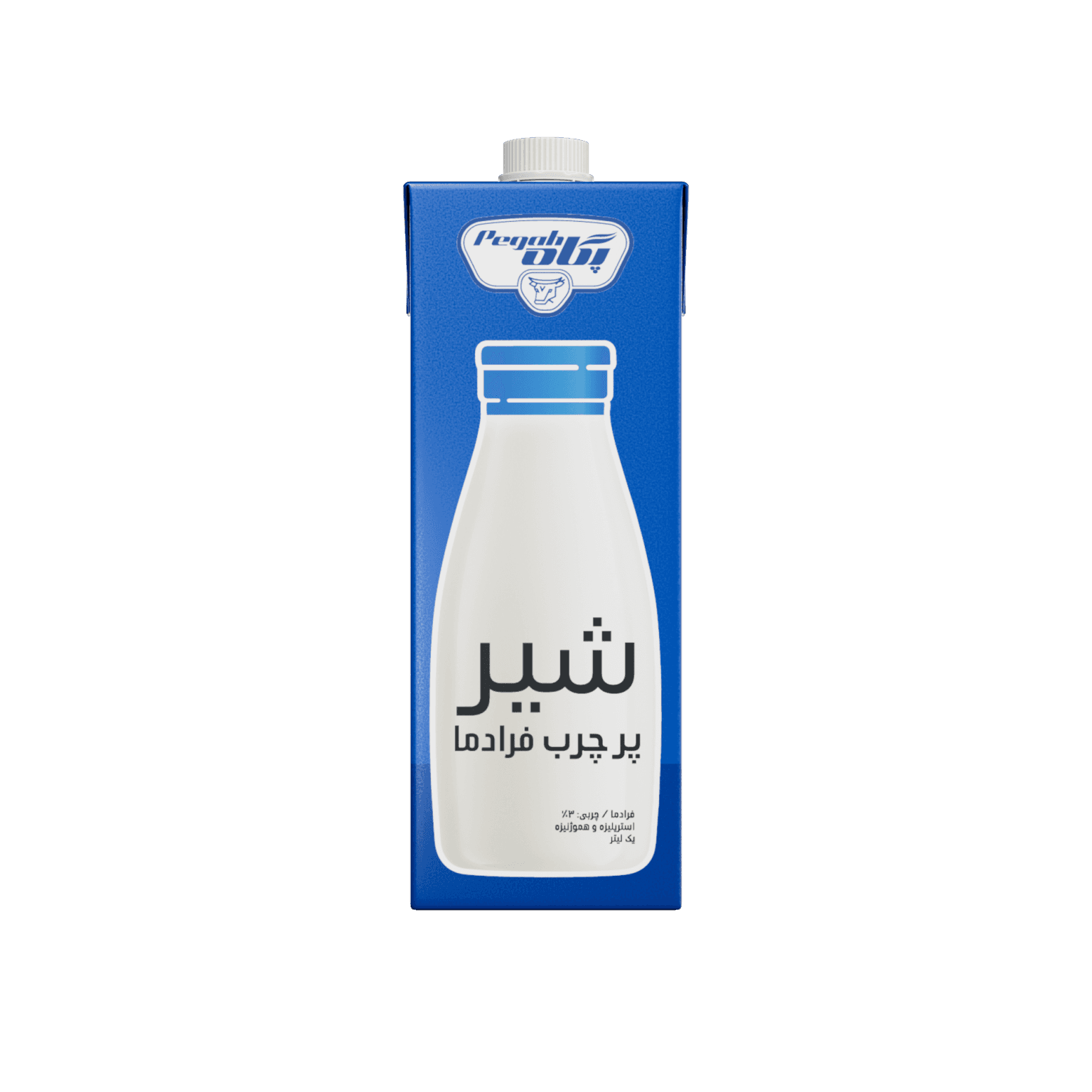 Pegah UHT Full Fat Milk - 1 Litre