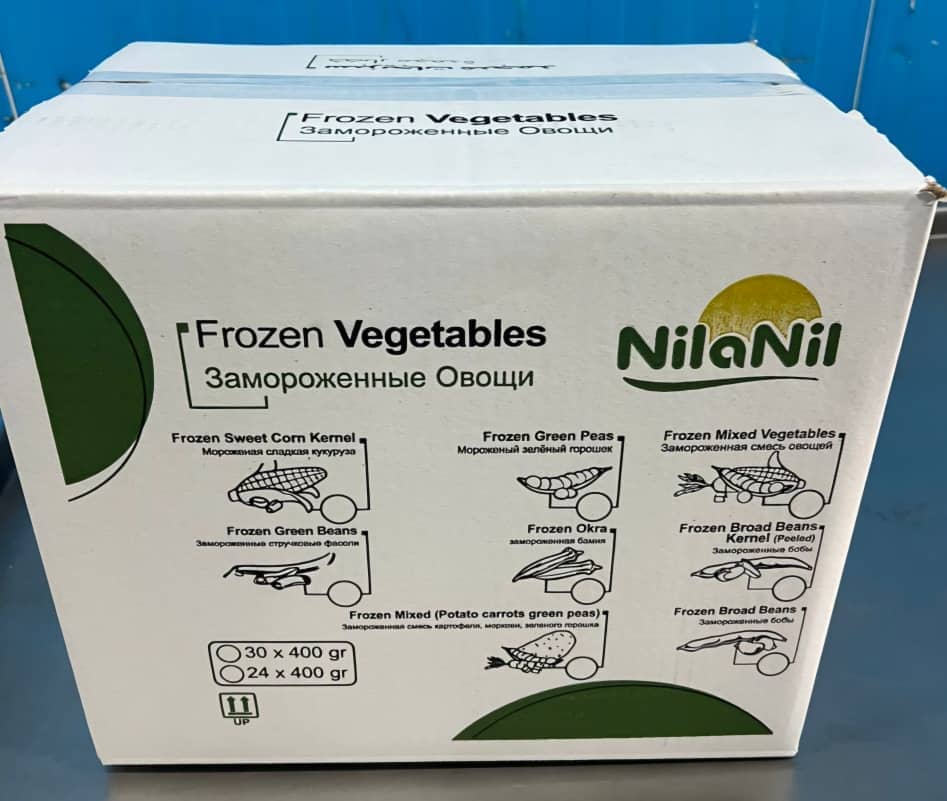Premium IQF Frozen Green Peas – 400 g & 10 kg Packaging