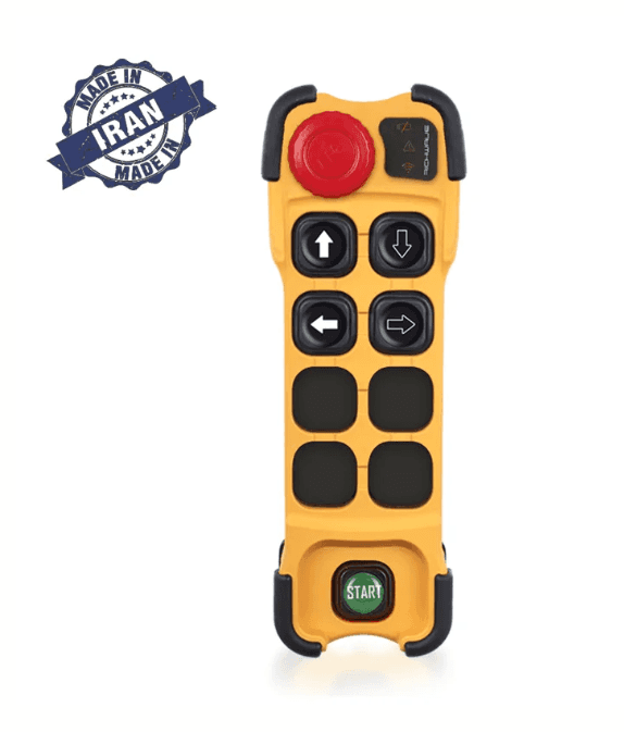 RichWave TF-401 / TF-402 4-Button Single-Speed Overhead Crane Remote Control Transmitter
