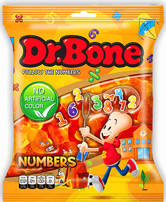Dr.Bone Numbers Jelly gum