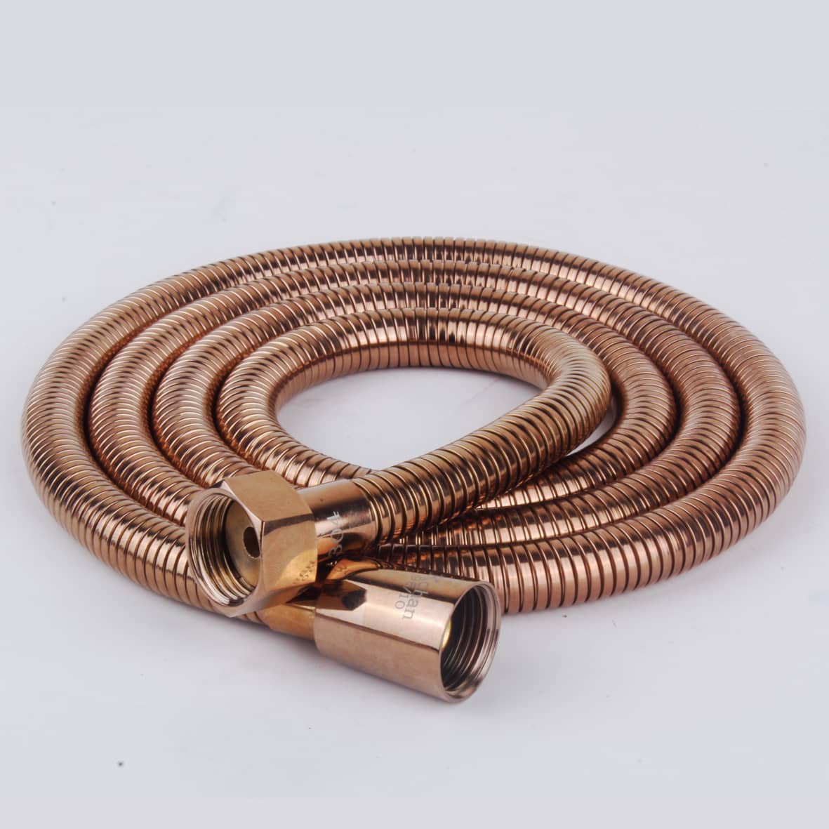 Fine-braided toilet hose