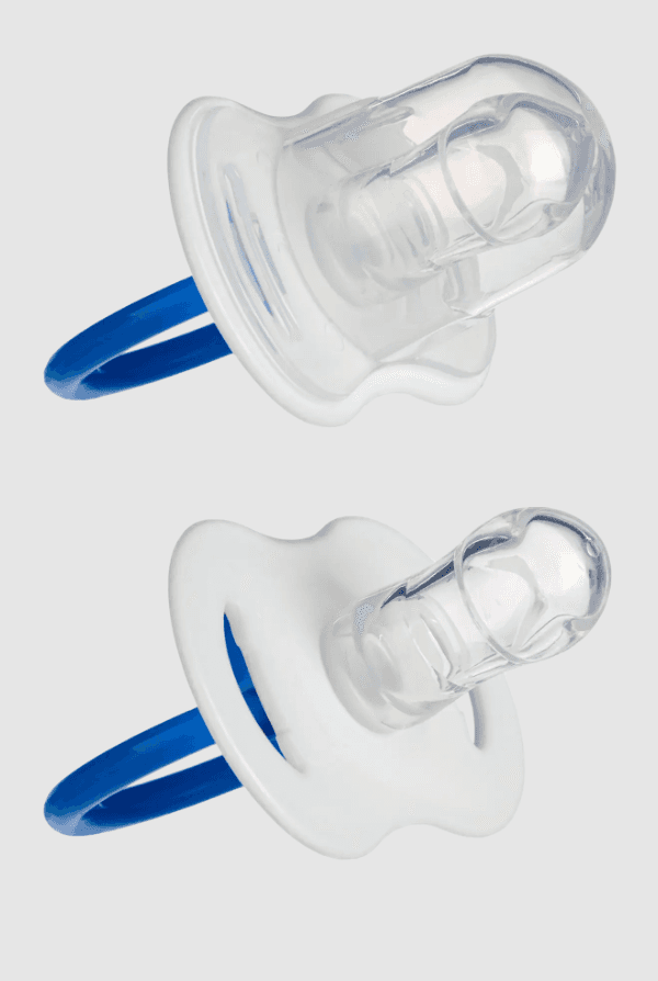 Aillin hani pacifier silicone tip withchain no case card- with chain & case card