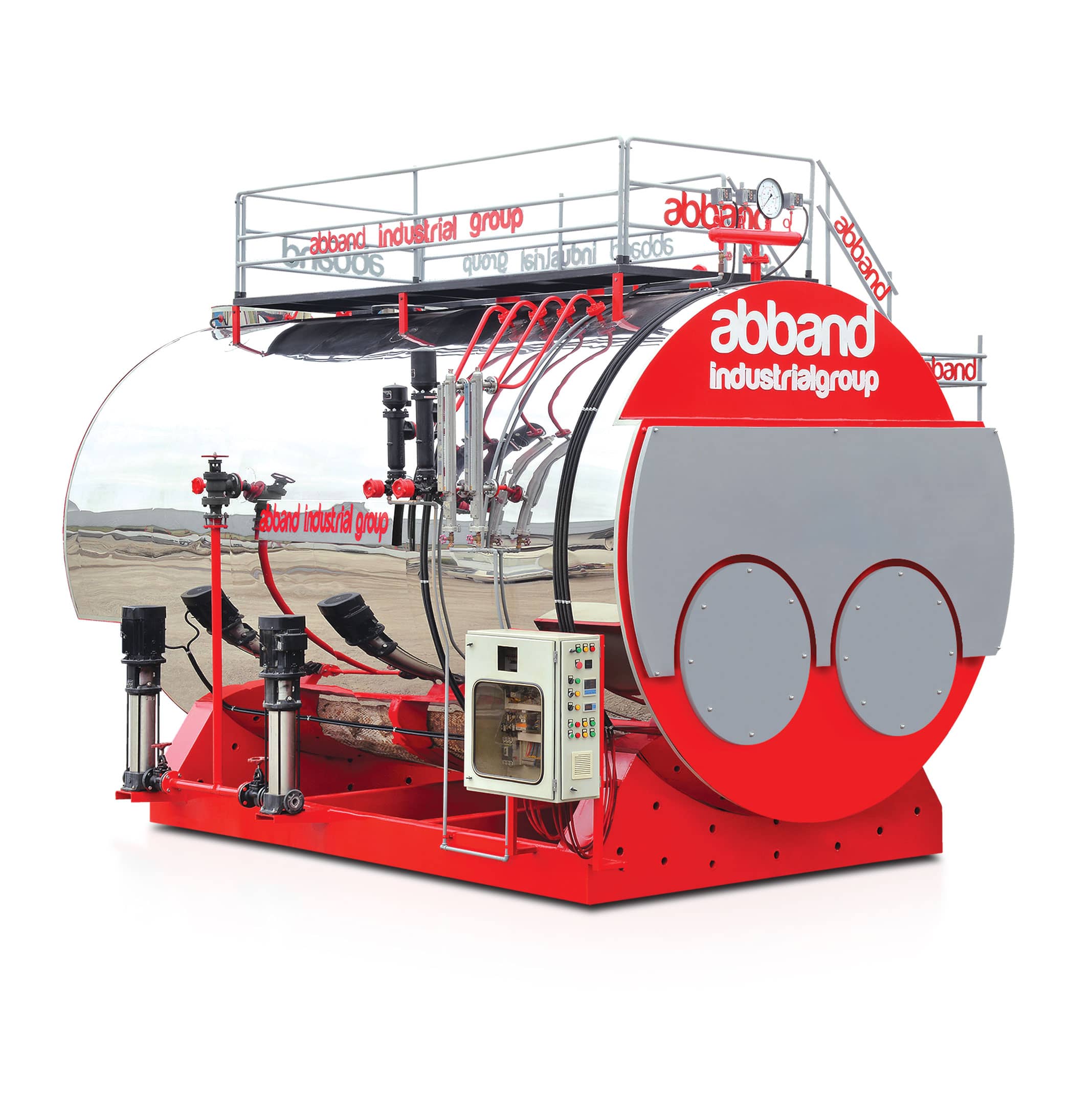 Dual Furnace Steam Boiler