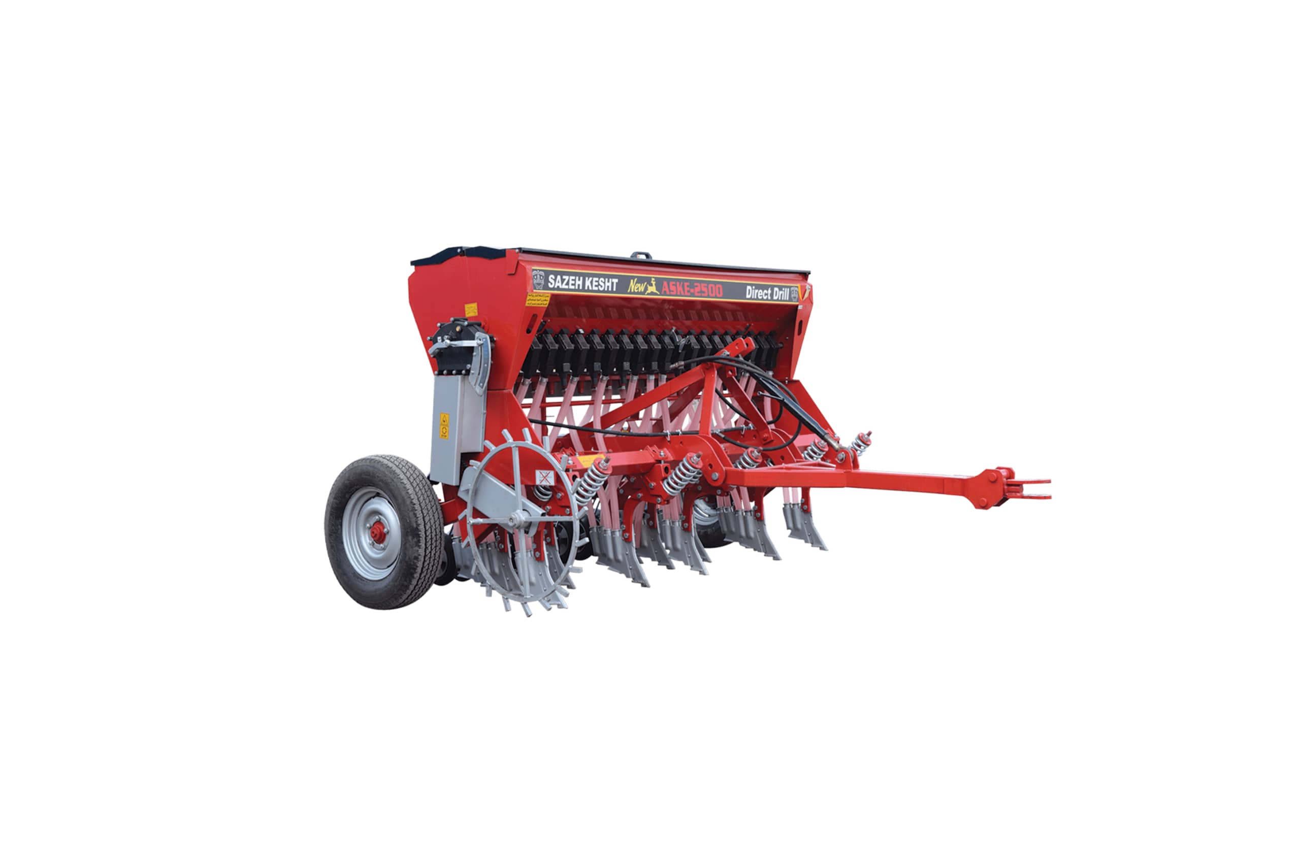Seed and Fertilizer Applicator / Aska 2500 Tractor-Pulled Implement