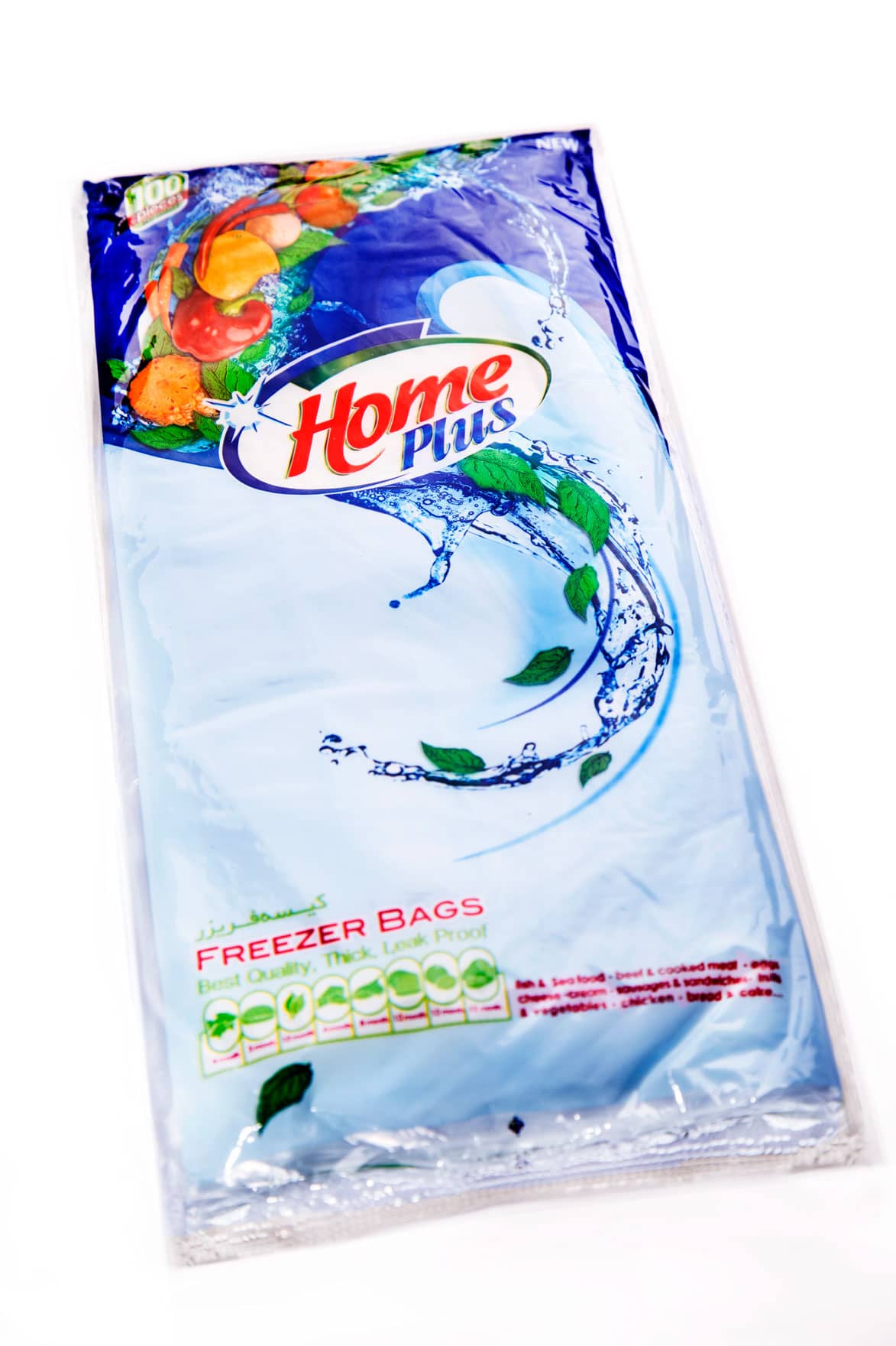 HomePlus Freezer Bag- 25 x 35 cm (100 Pieces)