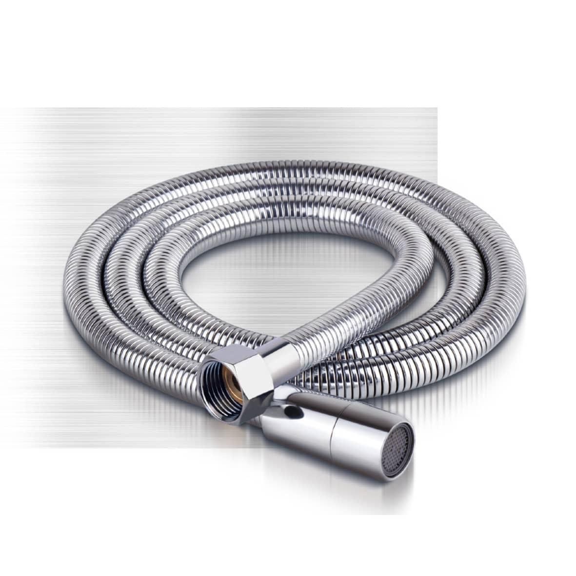 Fine-braided toilet hose