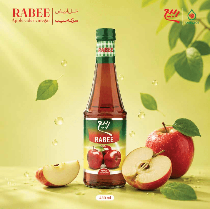 Rabee Natural Apple Cider Vinegar 430Ml