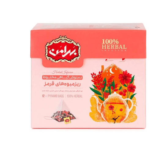 Berry Fruits Herbal Tea, 12 Tea Bags