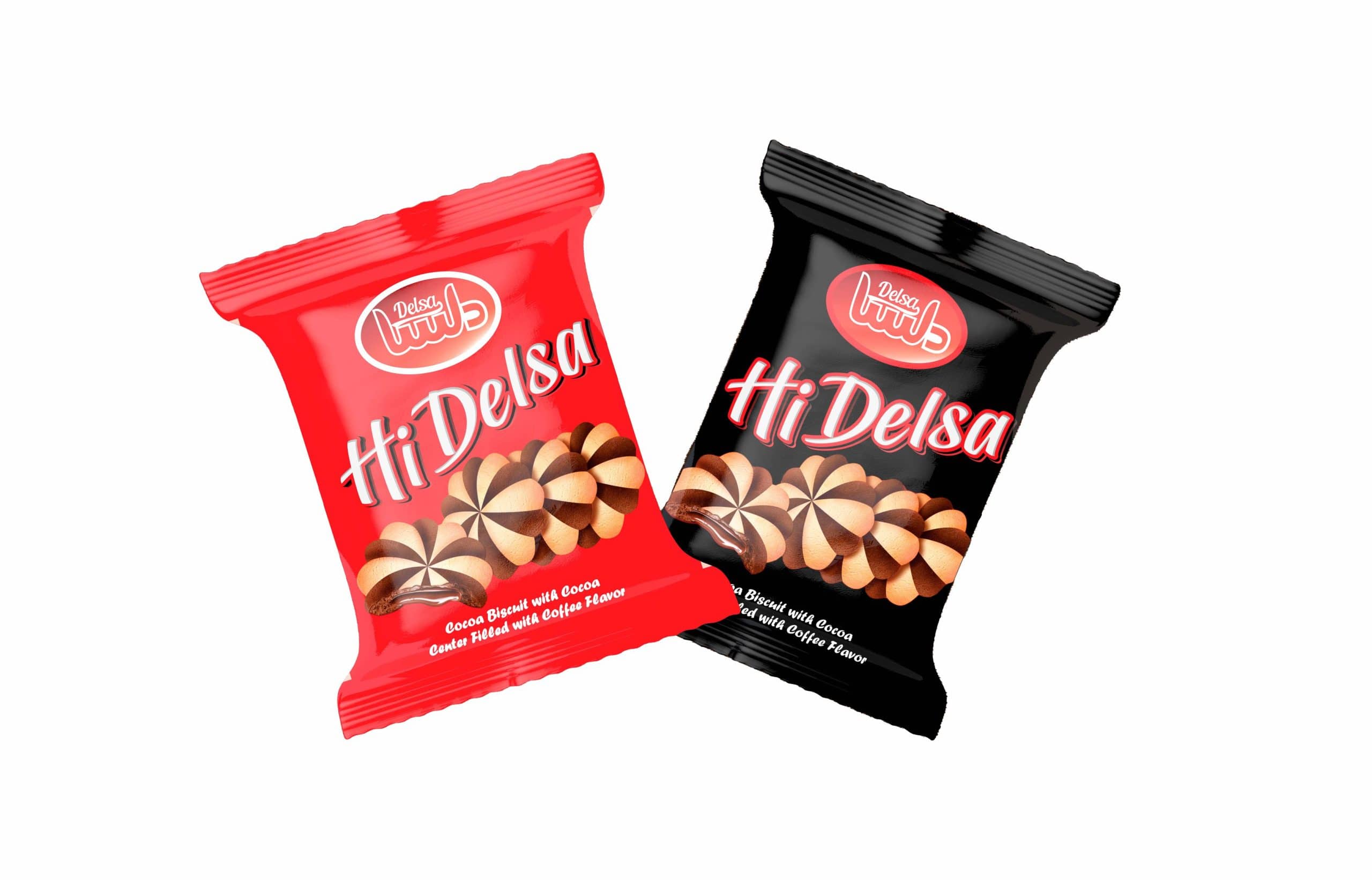 Delsa Umbrella Shape Packaged Biscuits