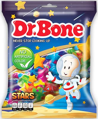 Dr.Bone Stars Jelly Gum (20/30/40 Gram)