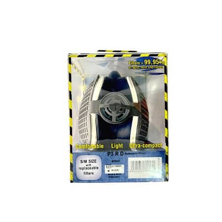 Half-Face Respirator Mask with HESPA Filters Model SPR337