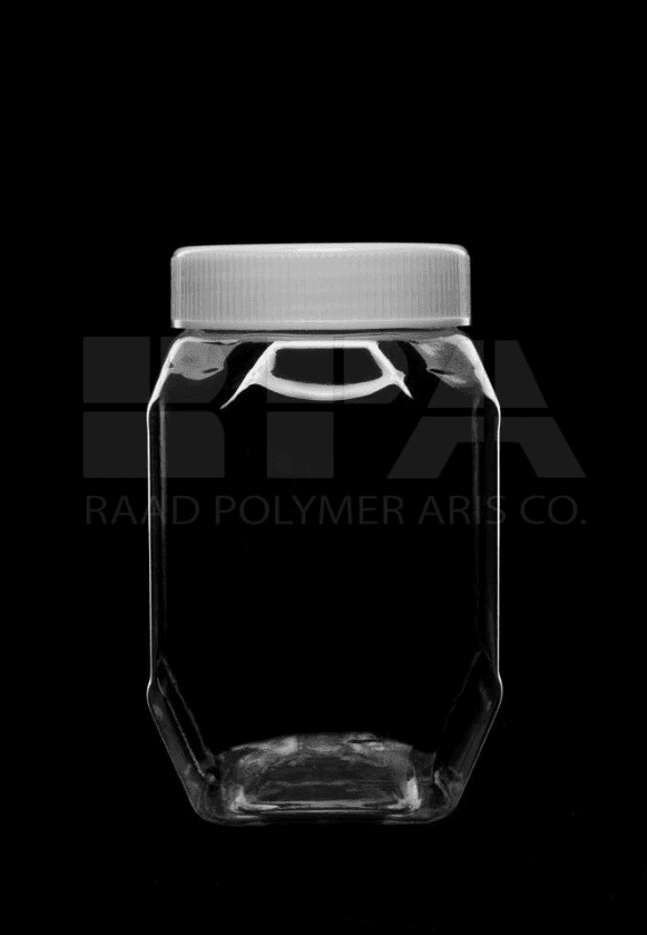 Octagonal Jar, Neck 90 - 1350 cc 700 cc 350 cc