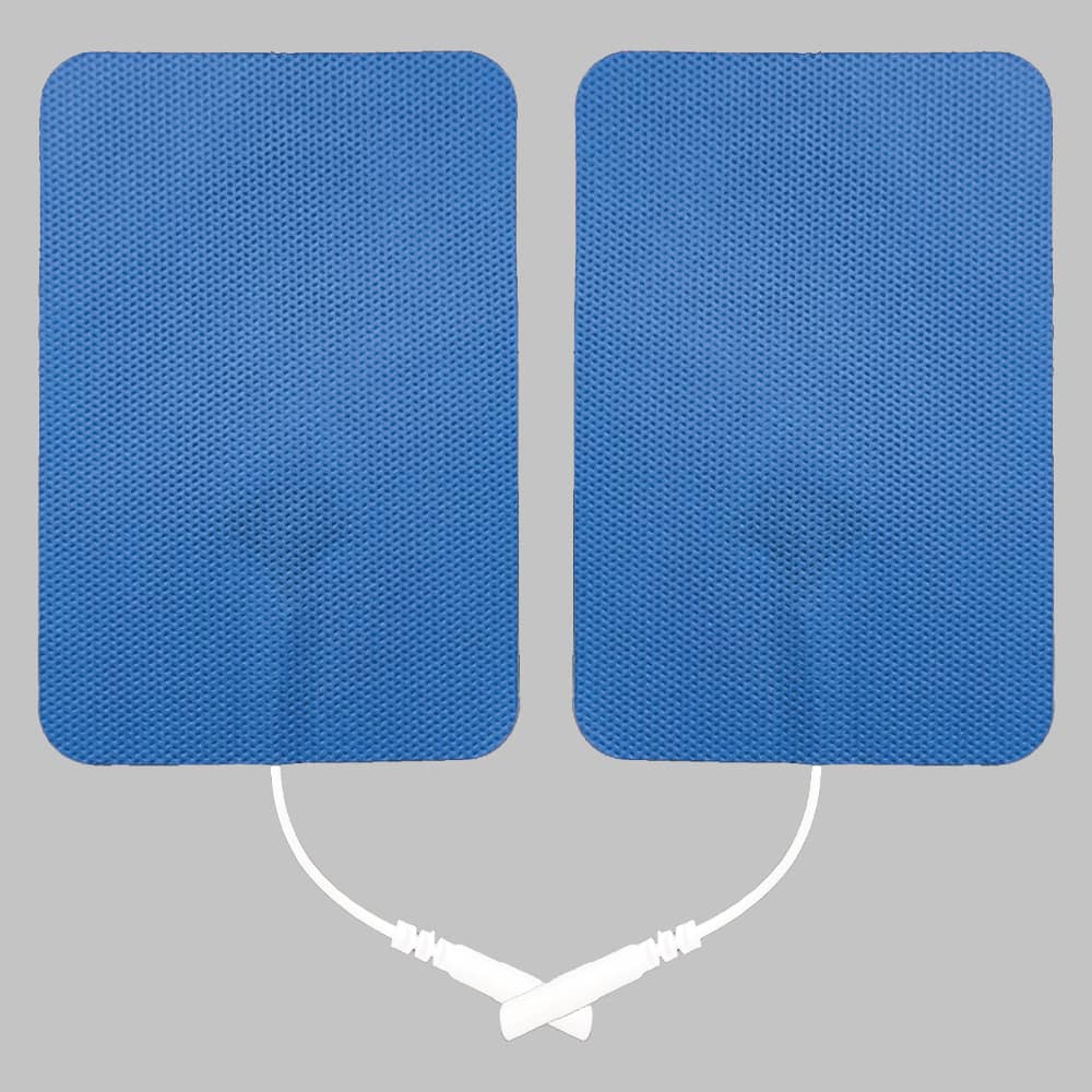 Extra-Large Rectangular Gel Electrotherapy Electrode Pads
