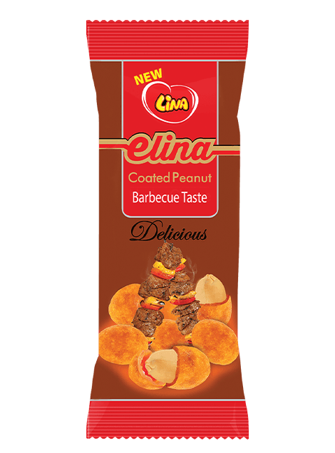 Barbecue Flavor Coated Peanuts