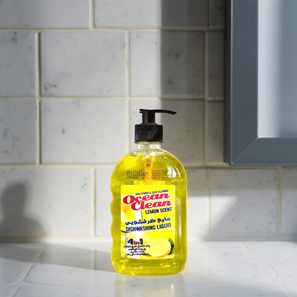 Ocean Clean Dishwashing Liquid Lemon Scent (1000 g)