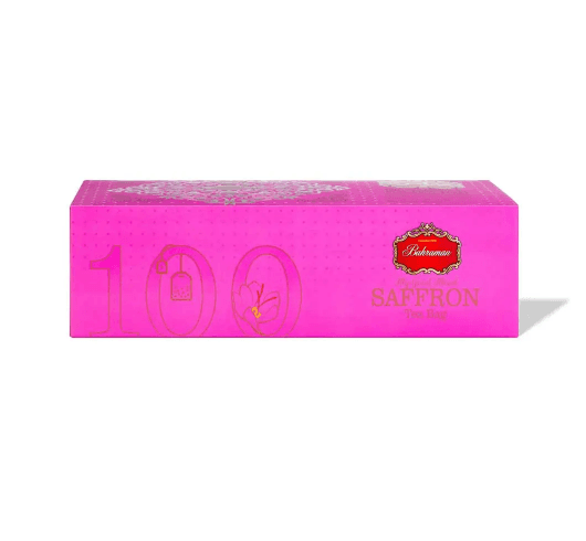Saffron Black Tea, 100 Tea Bags