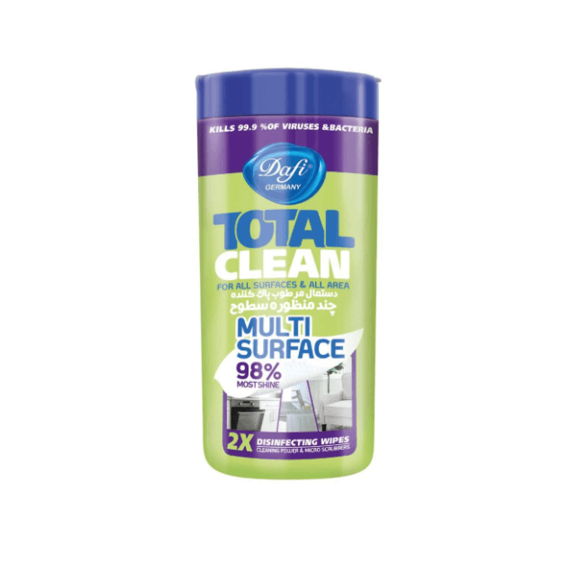 Dafi Multi-Purpose Surface Cleaning Wipes (Canister) 50 Sheets