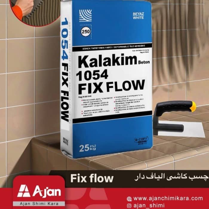 Kalakim Fix Flow Fiber-Reinforced Powder Tile Adhesive