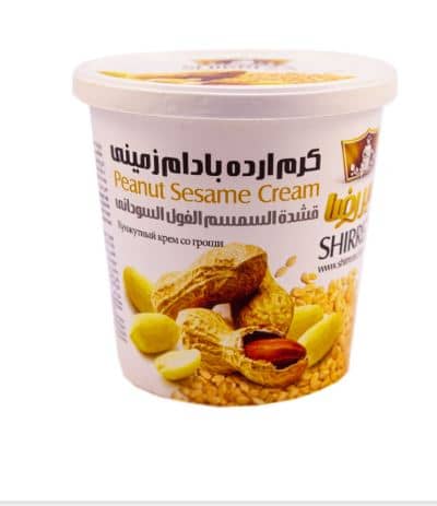 Shirreza Premium Sesame Cream Spread with Assorted Natural Flavors 400g