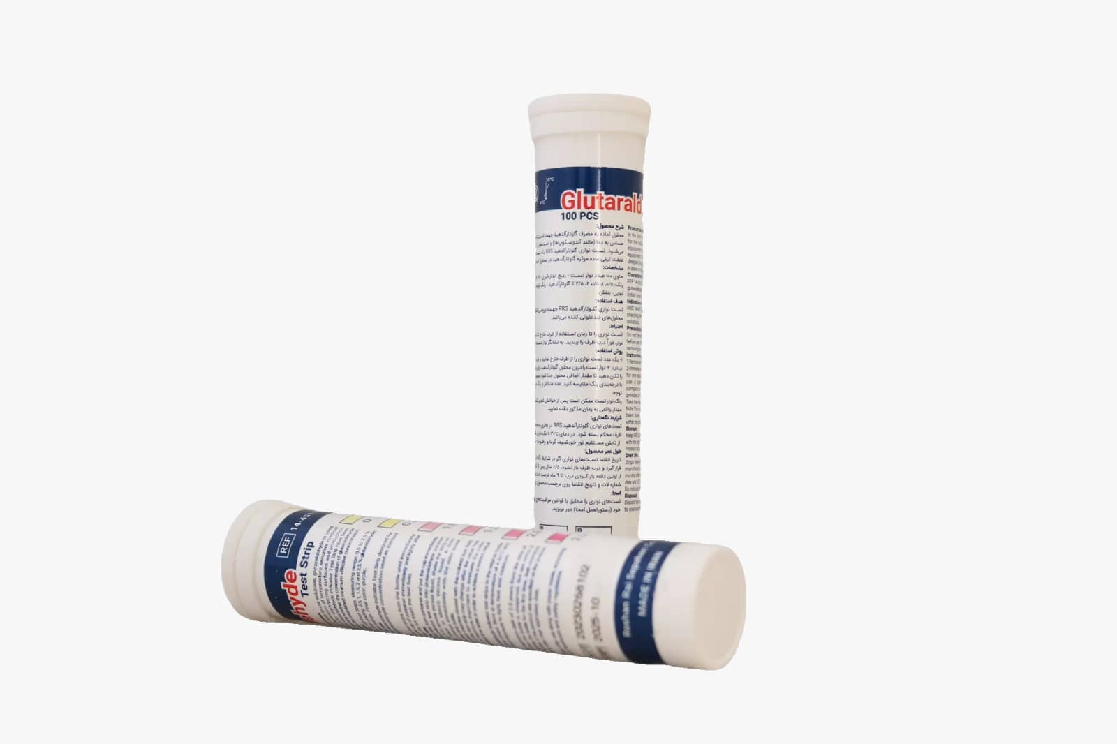 Monitoring the cleaning process / Glutaraldehyde Residual Test Strips