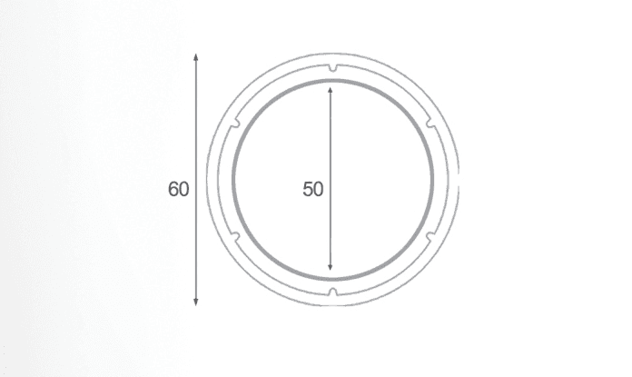 pipe profile 60mm