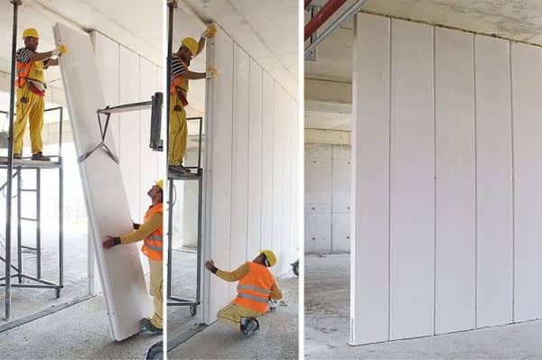 Autoclaved aerated lightweight concrete - reinforced panel