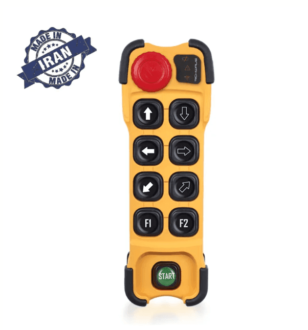 RichWave TF-801 / TF-802 8-Button Single-Speed Overhead Crane Remote Control Transmitter