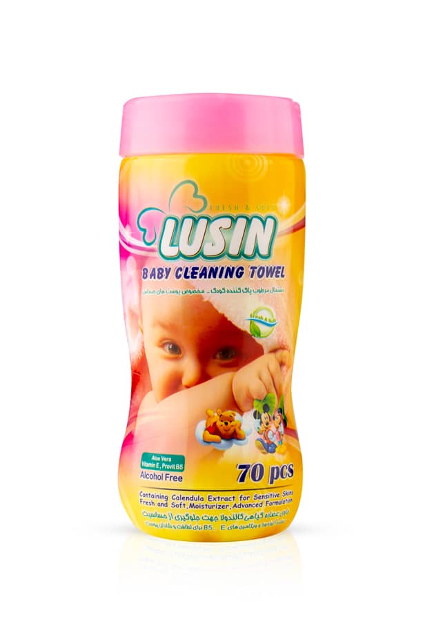 LUSIN Baby Wet Wipes for Sensitive Skin (70 Sheets)