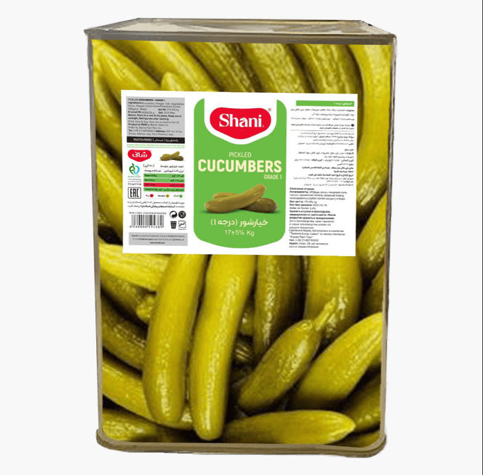 Grade A canned cucumber pickled - 17k
