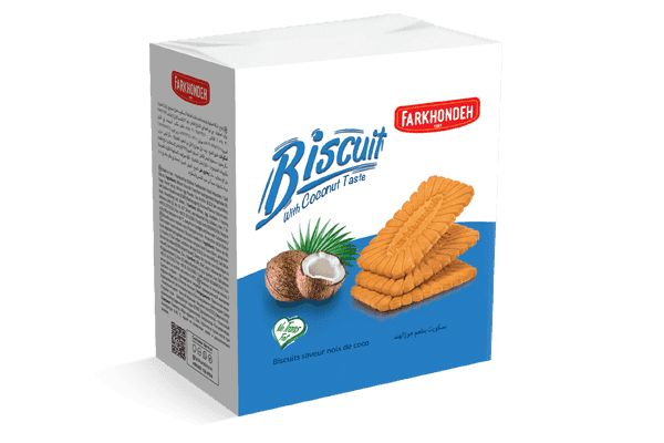 Farkhondeh Biscuit with Coconut Taste - 240gr