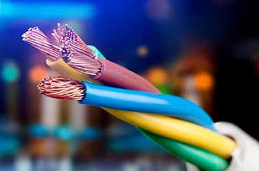 Flexible cable with a cross-section of 3x0.75
