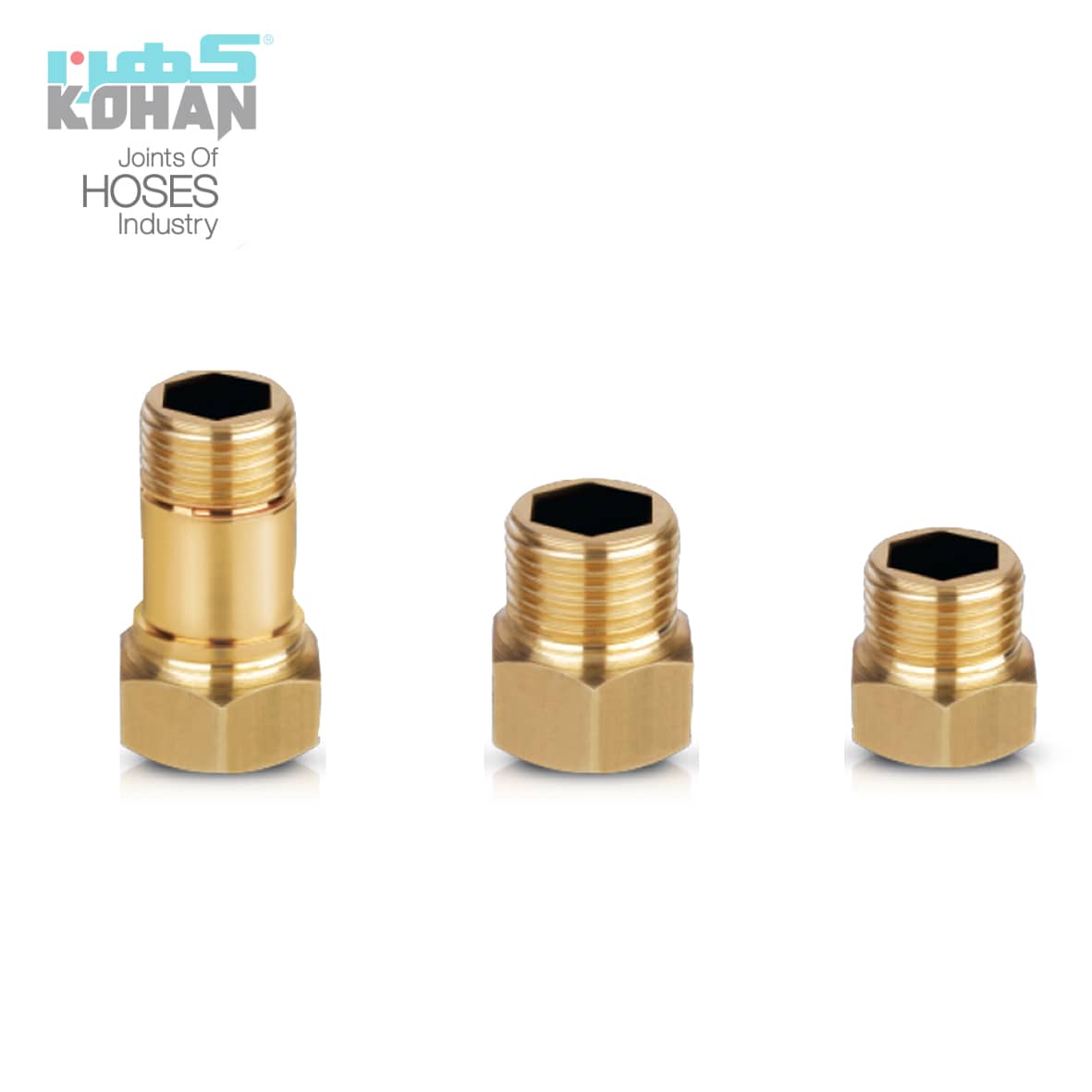 Brass bushing fitting