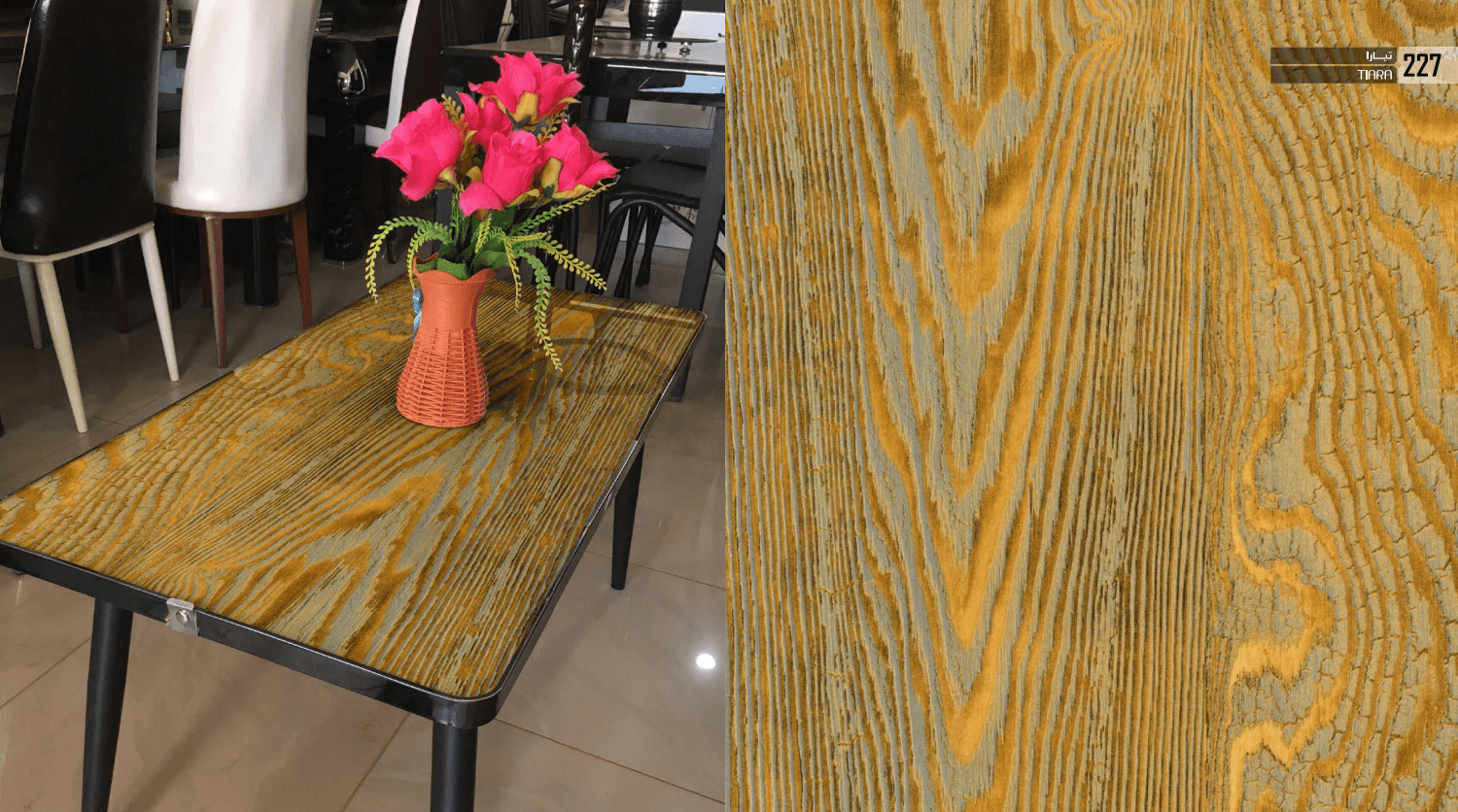 Decorative MDF Panel Woodgrain & Fabric Texture for Interior Design & Cabinetry