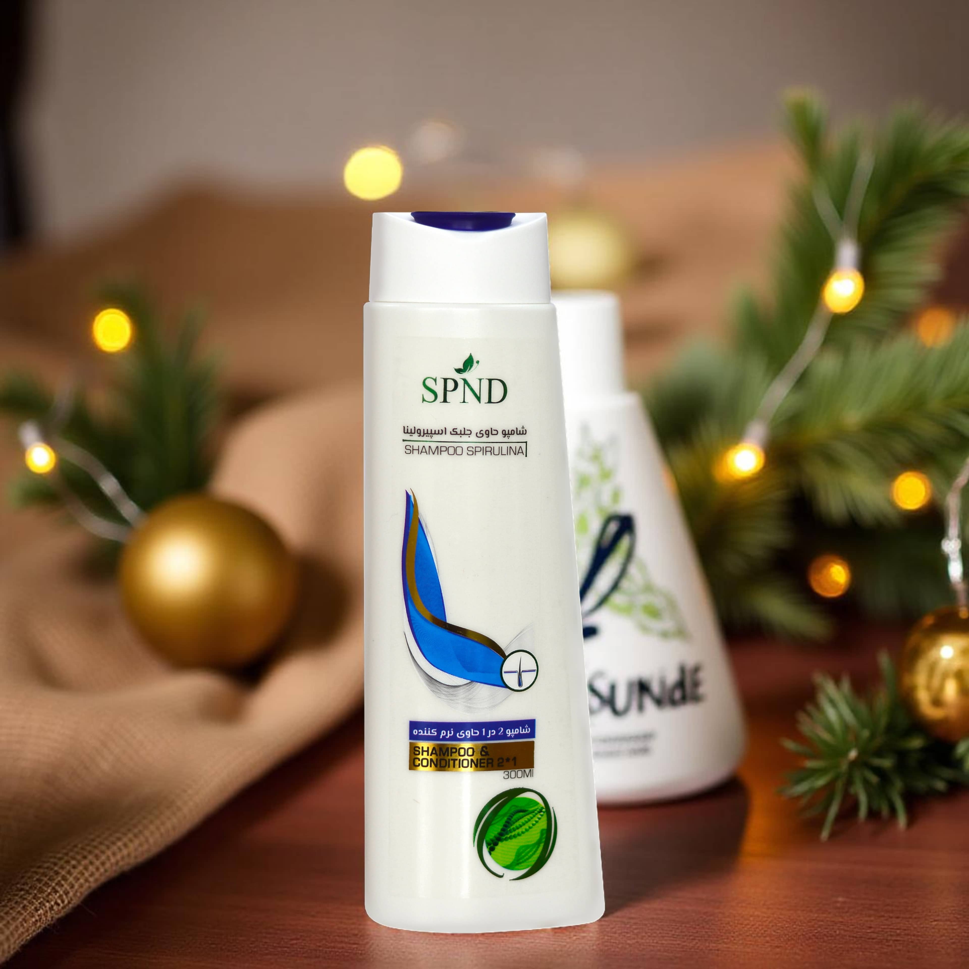 SPND 2-in-1 Shampoo & Conditioner Spirulina Extract (300ml)