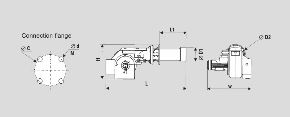 oil & gas burners MF-Series
