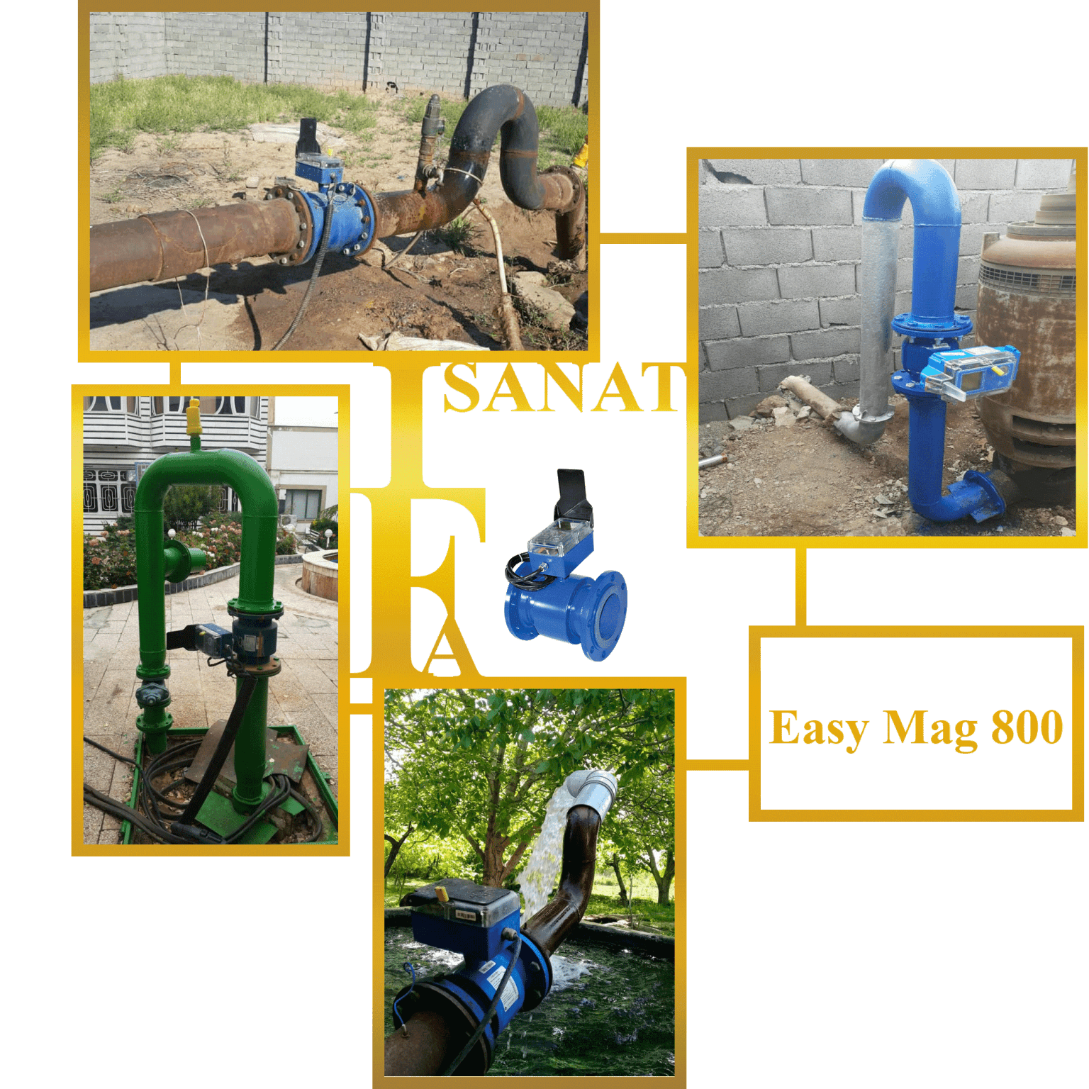 Electromagnetic Smart Water Meter